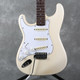 Fender 1989 MIJ Stratocaster - Left Handed - White - 2nd Hand Fender 1989 MIJ Stratocaster - Left Handed - White - 2nd Hand
