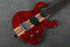 Manton Customs Minikin Electric U Bass - Red - 2nd Hand