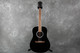 Fender FA-125 Dreadnought Acoustic Guitar - Walnut - Black - Ex Demo