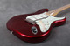 Vintage Guitars V6 John Verity Signature - Candy Apple Red - 2nd Hand