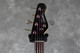 Godin A5 Ultra Robert Trujillo Bass, Metallica - Purple Flame - Case - 2nd Hand