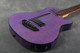 Godin A5 Ultra Robert Trujillo Bass, Metallica - Purple Flame - Case - 2nd Hand