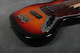 Vintage Guitars VJ74 Bass - 3-Tone Sunburst - Hard Case - 2nd Hand