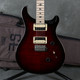 PRS SE Custom 24 Electric Guitar - Trans Red w/Gig Bag - 2nd Hand (116375)