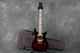 PRS SE Custom 24 Electric Guitar - Trans Red w/Gig Bag - 2nd Hand (116375)