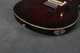 PRS SE Custom 24 Electric Guitar - Trans Red w/Gig Bag - 2nd Hand (116375)