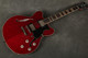 Hofner Contemporary HCT Verythin Anniversary - Red w/Hard Case - 2nd Hand