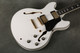 Sire H7 Larry Carlton Hollow Body Guitar - White w/Hard Case - 2nd Hand
