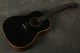Taylor AD17e Blacktop Ovangkol Acoustic-Electric Guitar - Black w/Bag - 2nd Hand