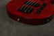 Epiphone Les Paul Special Bass - Trans Red Flame w/Hard Case - 2nd Hand