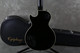 Epiphone Prophecy Les Paul Custom Plus EX - Midnight Ebony w/Case - 2nd Hand