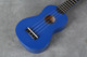 Mahalo Rainbow Ukulele MR1 - Blue - Cover - 2nd Hand Mahalo Rainbow Ukulele MR1 - Blue - Cover - 2nd Hand