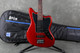Squier Jaguar Bass Short Scale - Cherry Red - Gig Bag - 2nd Hand