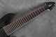 Jackson JS32-8 Dinky DKA QM - Trans Black - Hard Case - 2nd Hand