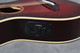 Yamaha APX T2 Travel Guitar - Dark Red Burst - Gig Bag - 2nd Hand