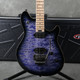 EVH Wolfgang WG Standard QM - Trans Blue Burst - Hard Case - 2nd Hand