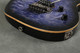 EVH Wolfgang WG Standard QM - Trans Blue Burst - Hard Case - 2nd Hand