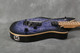 EVH Wolfgang WG Standard QM - Trans Blue Burst - Hard Case - 2nd Hand
