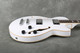 D'Angelico Premier Long-Scale Hollow Body Bass - White - 2nd Hand - Used