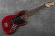 Squier Vintage Modified Jaguar Bass Special - Crimson Red - 2nd Hand - Used