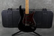 Fender American Standard Stratocaster - Black - Hard Case - 2nd Hand - Used