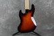 Squier Vintage Modified Fretless Jazz Bass - 3 Tone Sunburst - 2nd Hand - Used