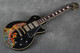 Epiphone Les Paul Keith Richards - Psychedelic Hand Painted - Case - 2nd Hand