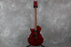 ESP LTD EC-100QM Electric Guitar - Left Handed - Trans Red - 2nd Hand