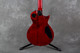 ESP LTD EC-100QM Electric Guitar - Left Handed - Trans Red - 2nd Hand