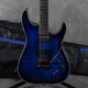 Schecter Blackjack SLS C1 FR S - See Thru Blue Burst - Gig Bag - 2nd Hand