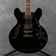 Vintage VSA555 Semi-Hollow Electric Guitar - Black - 2nd Hand