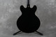 Vintage VSA555 Semi-Hollow Electric Guitar - Black - 2nd Hand