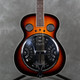G4M Round Neck Resonator Guitar - Left Handed - Sunburst - 2nd Hand