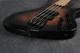 RedSub Coliseum Bass Guitar - Black Burl Burst - 2nd Hand