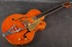 Gretsch G6120-1959LTV Chet Atkins Hollow Body - Orange - Hard Case - 2nd Hand