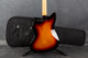 Fender Classic Player 60s Jazzmaster - 3-Tone Sunburst - Gig Bag - 2nd Hand