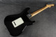 Fender American Standard Stratocaster, Left Handed - Black - Case - 2nd Hand
