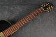 Yamaha AEX500 Electro-Acoustic Guitar - Black - Hard Case - 2nd Hand