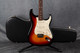 Fender American Standard Stratocaster Hardtail 3-Tone Sunburst - Case - 2nd Hand