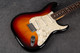 Fender American Standard Stratocaster Hardtail 3-Tone Sunburst - Case - 2nd Hand