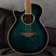 Crafter FX550EQL Left Handed Electro-Acoustic - Blue Burst - Gig Bag - 2nd Hand