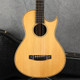 Terry Pack PLRS Parlour Guitar - Natural - Hard Case - 2nd Hand