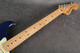 Fender Deluxe Stratocaster - Sapphire Blue Transparent - Gig Bag - 2nd Hand