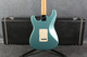 Fender USA Roadhouse Stratocaster - Teal Green Metallic - Hard Case - 2nd Hand Fender USA Roadhouse Stratocaster - Teal Green Metallic - Hard Case - 2nd Hand