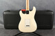 Fender American Standard Stratocaster Rosewood - Olympic White - Case - 2nd Hand