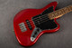 Squier Vintage Modified Jaguar Bass Special SS - Candy Apple Red - 2nd Hand