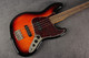 Squier Classic Vibe Fretless Jazz Bass - 3-Colour Sunburst - 2nd Hand