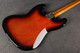 Squier Classic Vibe Fretless Jazz Bass - 3-Colour Sunburst - 2nd Hand