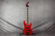 Jackson JS3QM Concert Active Bass - Flamed Red - 2nd Hand