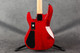 Jackson JS3QM Concert Active Bass - Flamed Red - 2nd Hand